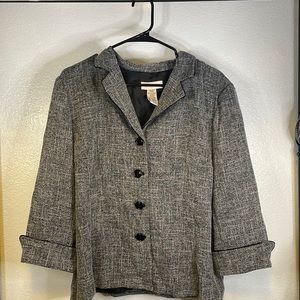 Button up blazer. Thrifted from Good Will.